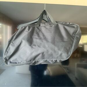 Harley Davidson Branded Canvas Black Angled Duffle Bag in Perfect Condition